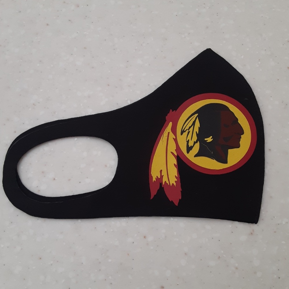 Face mask “ Red skin” football team!